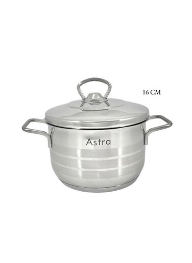 Premium Stainless Steel Casserole &acirc;&euro;&ldquo; 16 x 10 cm &acirc;&euro;&ldquo; 1.9L &acirc;&euro;&ldquo; Non-Stick, Oven-Safe Cookware for Baking &amp; Everyday Cooking
