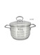 Premium Stainless Steel Casserole &acirc;&euro;&ldquo; 16 x 10 cm &acirc;&euro;&ldquo; 1.9L &acirc;&euro;&ldquo; Non-Stick, Oven-Safe Cookware for Baking &amp; Everyday Cooking