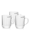 DC1884 7 Oz 3 Pcs Glass Mug with Handle