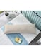 Linen Klub Krude Long Body Pillow 1pc, Fabric: 100% Polyester 85 GSM Microfiber 1 cm Stripe Super Soft, Filling: 1300 gm Hollow Fiber Comfort, Breathable &amp; Ultra Soft , Size: 45 x 120 cm, Color: Cream