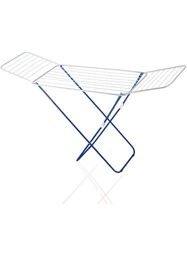 FEELINGS Cloth Dryer 20 MTR Drying Space, Foldable &amp; Adjustable with Butterfly Design for Indoor/Outdoor Use, White