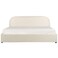 Ember Enclave Upholstered Premium Queen Size Bed (160 X 190 CM) Beige Color