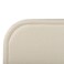 Ember Enclave Upholstered Premium Queen Size Bed (160 X 190 CM) Beige Color