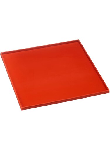 silikomart 23.022.00.0065 Tapis Roulade Silicone Baking Mat 325 x 325 h 10 mm, red