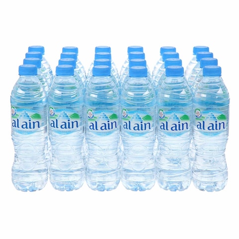 Al Ain Low Sodium Bottled Drinking Water 500ml Pack of 24