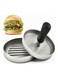 Meat Press Mold Silver/Black