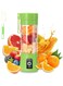 Generic Personal USB Juicer Cup,Portable Juicer Blender,Household Fruit Mixer - Six Blades in 3D,Rechargeable Fruit Mixing Machine For Baby Travel 380ml,خلاط عصارة محمول, blender,liquidiser