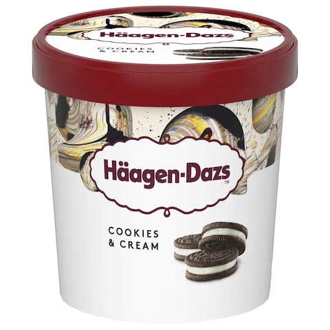 Haagen Dazs Cookies And Cream Ice Cream 100ml
