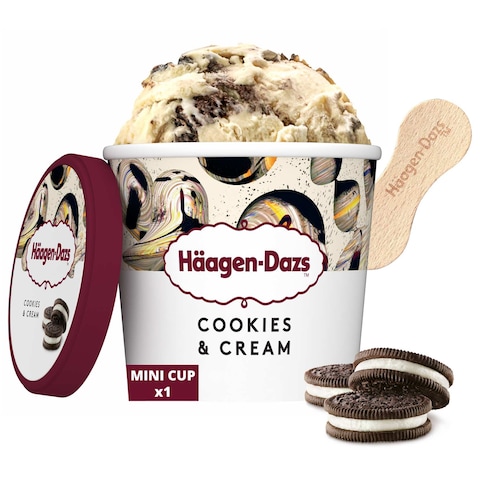 Haagen Dazs Cookies And Cream Ice Cream 100ml
