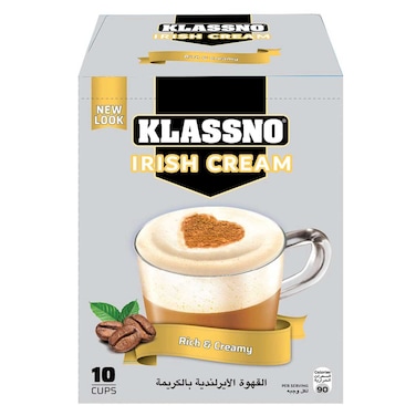 Klassno Irish Cream Cappuccino Coffee Sachet, 180g