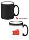 Color Changing Heat Sensitive Ceramic Mug, Image Revealed When HOT Liquid is Added! Netflix ticket