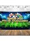 Littleloverly Qatar 2022 Soccer World Tournament Banner Backdrop Decorations - Soccer Matches/Football Tournament Bar Party Banner Decorations