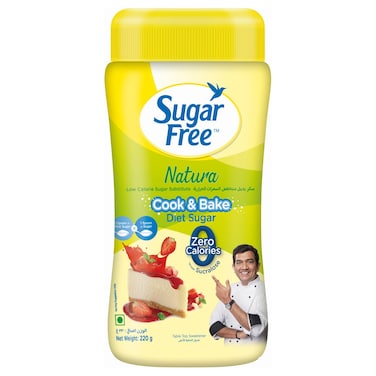 Sugar Free Natural Cook and Bake Diet Sugar, 80g