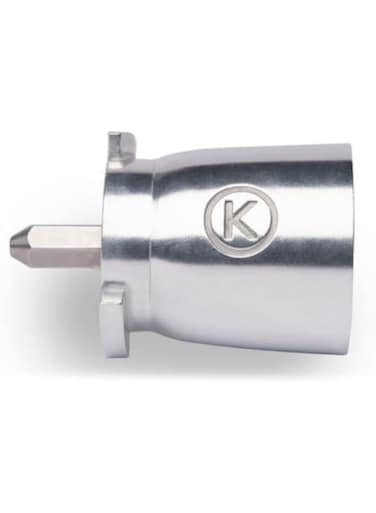 KENWOOD Bar Adaptor for Twist Machines Attachment Compatible with KENWOOD CHEF - BAKER, COOKING, ELITE, PATISSIER, SENSE, TITANIUM, XL Series Kitchen Machine Stand Mixer KAT002ME Silver