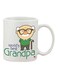 World's Best Grandpa Printed Mug White/Beige/Green
