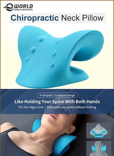 Chiropractic Medical Pillow for Neck and Shoulders Pain Relief