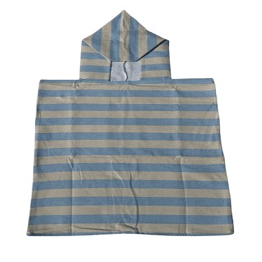 Kids Ocean Breeze Cover-Ups Blue Grey + Beach Bag