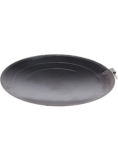 Raj Iron Ring Tawa, 29 CM , Black, IRT012, Dosa Tawa , Flat Fry Pan , Pancake Maker