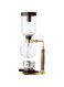 SUZAM Tabletop Siphon Coffee Maker, Glass Siphon Vacuum Coffee Maker, 1-3 Cups Siphon Coffee Maker, Stainless Steel Bracket, for Coffee, Tea, 350ml/500ml