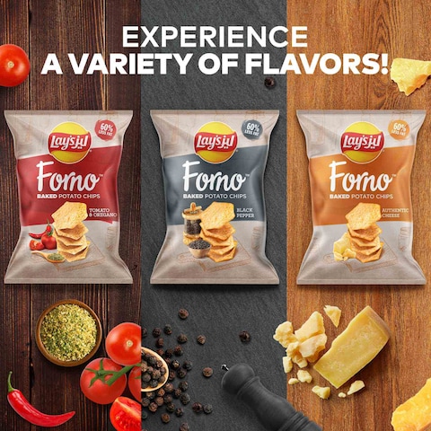 Lay&#39;s Forno Black Pepper Potato Chips 170g