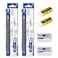 Staedtler Noris HB Pencils 2 PCS and Eraser 526N20 2 PCS with Sharpener 510-50 2 PCS