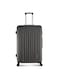 Large 28-Inch ABS Material Lightweight Hardshell Luggage Trolley   carrying 30kg Durable Hardsided Spinner Trolley Suitcase Dark grey