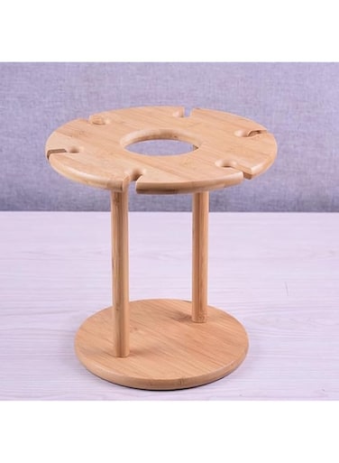Honey Bee Wine Glass Drying Rack &amp; Bottle Holder