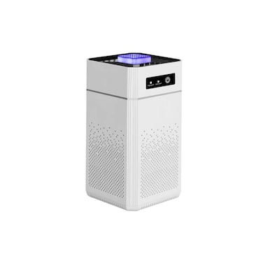 Desktop Air Purifier with Negative Ion Technology, 3-Speed Settings, LED Indicator