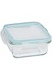 Taliona TL2213350 Borosilicate Glass Boro Pro Square Food Container, Blue, 570 ml