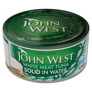 John West White Meat Tuna Solid in Water, 170g