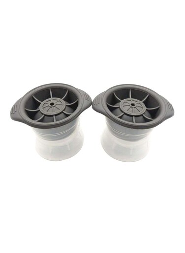 Spherical Ice Molds Set Grey/White 8x8x11cm