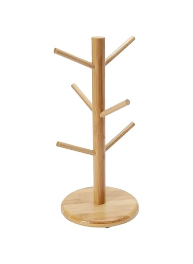 Orchid Wooden Cup And Mug Holder, Wooden Mug &amp; Cup Holder.