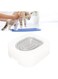 Zudoo Cat Toilet Training, Faux Toilet Look Cat Toilet Training System, Professional Cat Toilet Trainer Kit, Kitten Potty Urinal, Teach Cat to Use The Toilet Keep Cleaning (Grey)