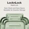 LocknLock Nestopia Airtight Containers 500ml (Set of 3) &ndash; Leak-Proof, Microwave &amp; Freezer Safe