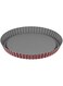 ORIGINAL KAISER "Classic Plus Flan Pan, Steel, Red/Silver, 28 x 28 x 8 cm