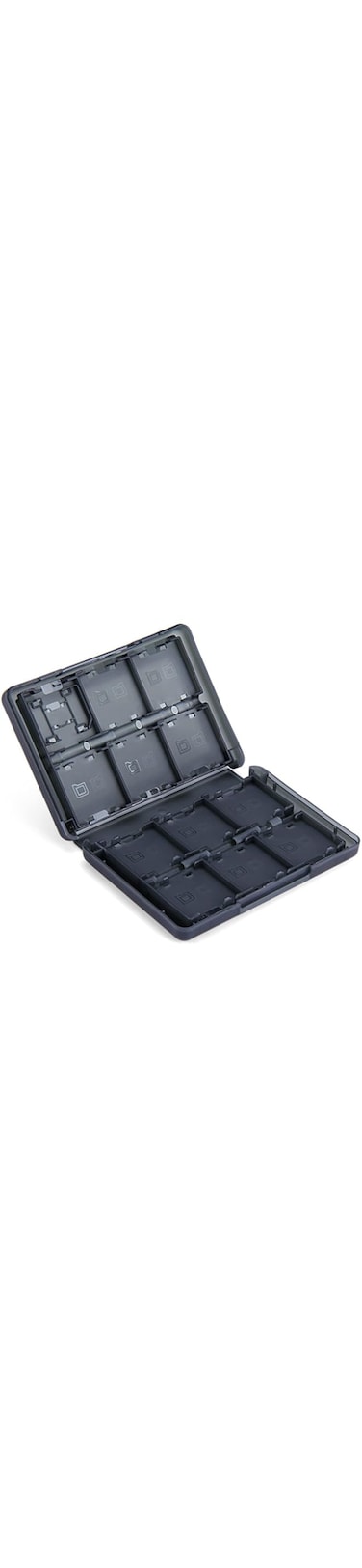 Tazweeq Holder Card Case, 28-in-1 Game Holder Card Case Compatible with Nintendo NEW 3DS / NEW 3DS XL / 3DS / 3DS XL / DSi Nintendo Switch Game Card Storage Case (Blue)