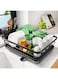 Linghome Dish Drying Rack- Space-Saving Dish Rack, Dish Racks for Kitchen Counter, Stainless Steel Kitchen Drying Rack with a Cutlery Holder