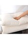 1-Piece Bed Pillow White Hotel Standard Extra Soft Microfiber 550 Grams Fluffy Anti Allergic &amp; Anti-Bacterial Pillow 42x66 CM
