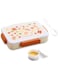 Musclez Kids Bento Lunch Box, 5 Compartment Bento Box, Leakproof Kids Lunch Box with Fork and Spoon, Fruit Snack Container, Suitable for School and Picnic (White)
