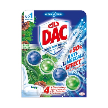 DAC Pine Forest Toilet Rim Block 51g