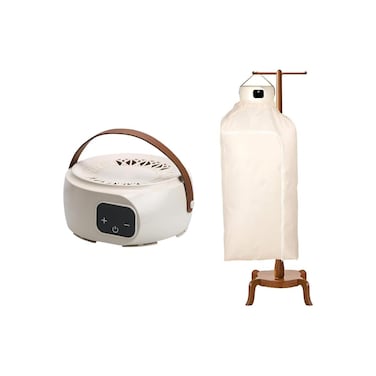 PowerDry Portable Clothes Heater with Stand, Quick-Dry Technology, Foldable Design for Travel