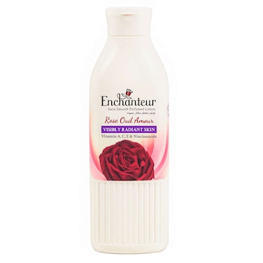 Enchanteur Moisture Silk Oud Blossom Perfumed Body Lotion White 250ml