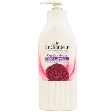Enchanteur Moisture Silk Oud Blossom Perfumed Body Lotion 500ml