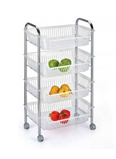 Baskets Storage Bins for Food, Snacks, Bottles, Toys, Toiletries, Market Baskets Storage Stainless Still