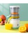 Juicer, Electric Orange Squeezer with Powerful Motor and USB Charging Cable, Juicer Extractor, Lime Juicer, Suitable for Orange, Citrus, Apple, Grapefruit and Pear