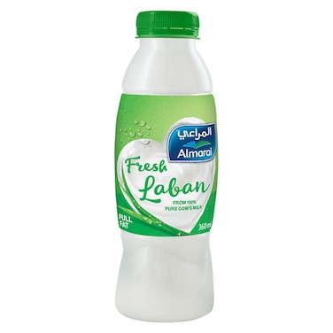 Almarai Full Fat Fresh Laban with Vitamins, 360ml