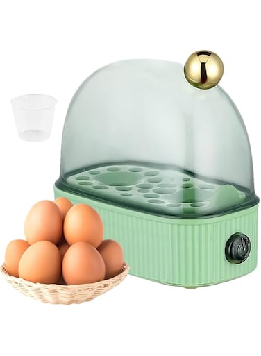 Versatile Egg Cooker 2 Eggs - Electric Boiled Egg Steamer Maker   Egg Boiler Electric Hard Boiled Egg Electric Egg Poacher Automatic Cooker Rapid Egg Boiler Mini Electric Egg Cooker Small Egg Cooker E