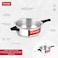 Prestige Popular Pressure Cooker with Lid 7.5L and Pressure Pan without Lid 3.5L