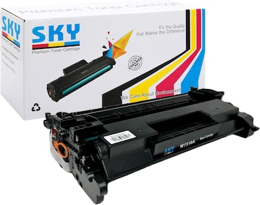 SKY  151A - Black Toner Cartridge with Chip for  HP Laserjet Pro 4003 and MFP 4103