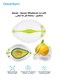 Flexible Food Saver Cover   BPA-Free Plastic &amp; Silicone   Seals Cut Fruits &amp; Veggies   Reusable Storage   Dishwasher Safe   21.5 x 8.5 x 2.5 cm   Fresh Keeper